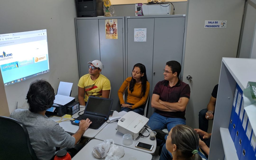Reunião com a equipe do PREVCAR