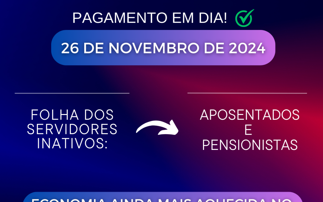 PAGAMENTO EM DIA !